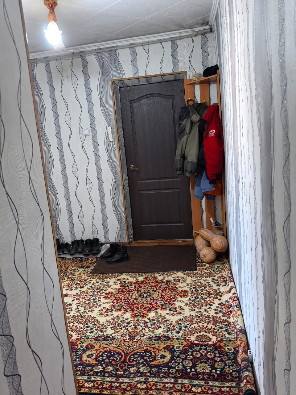 2-комнантная квартира, 52.0 м²,Военный городок за 15 000 000