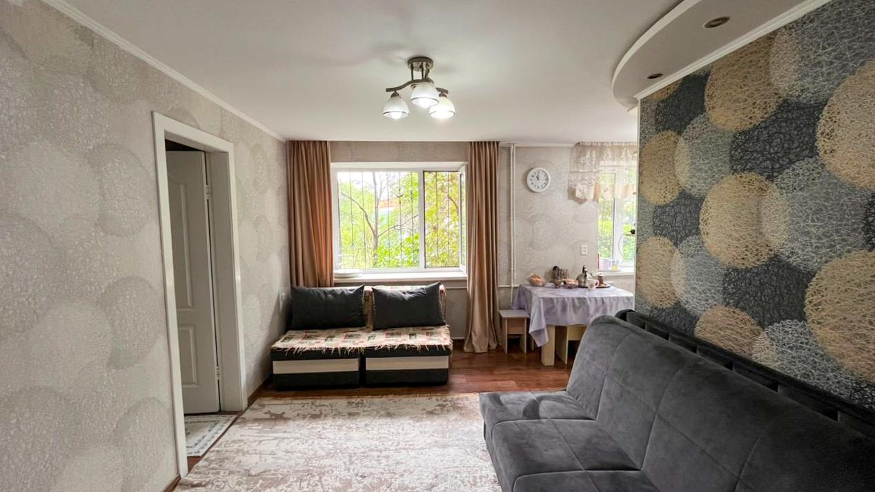2-комнантная квартира, 35.0 м²,Абжалиева за 11 800 000
