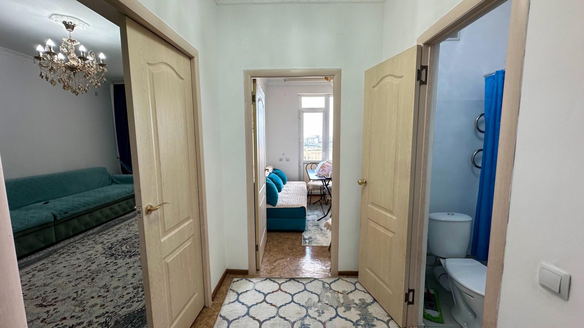 1-комнантная квартира, 39.0 м²,мкр Бирлик за 18 500 000