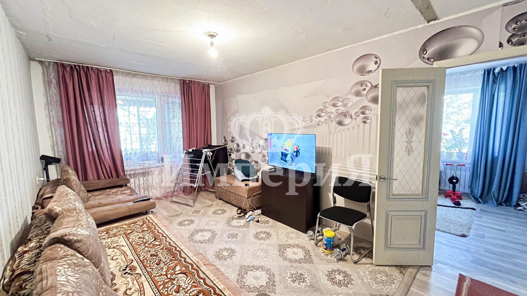 3-комнантная квартира, 64.0 м²,2 мкр за 13 750 000