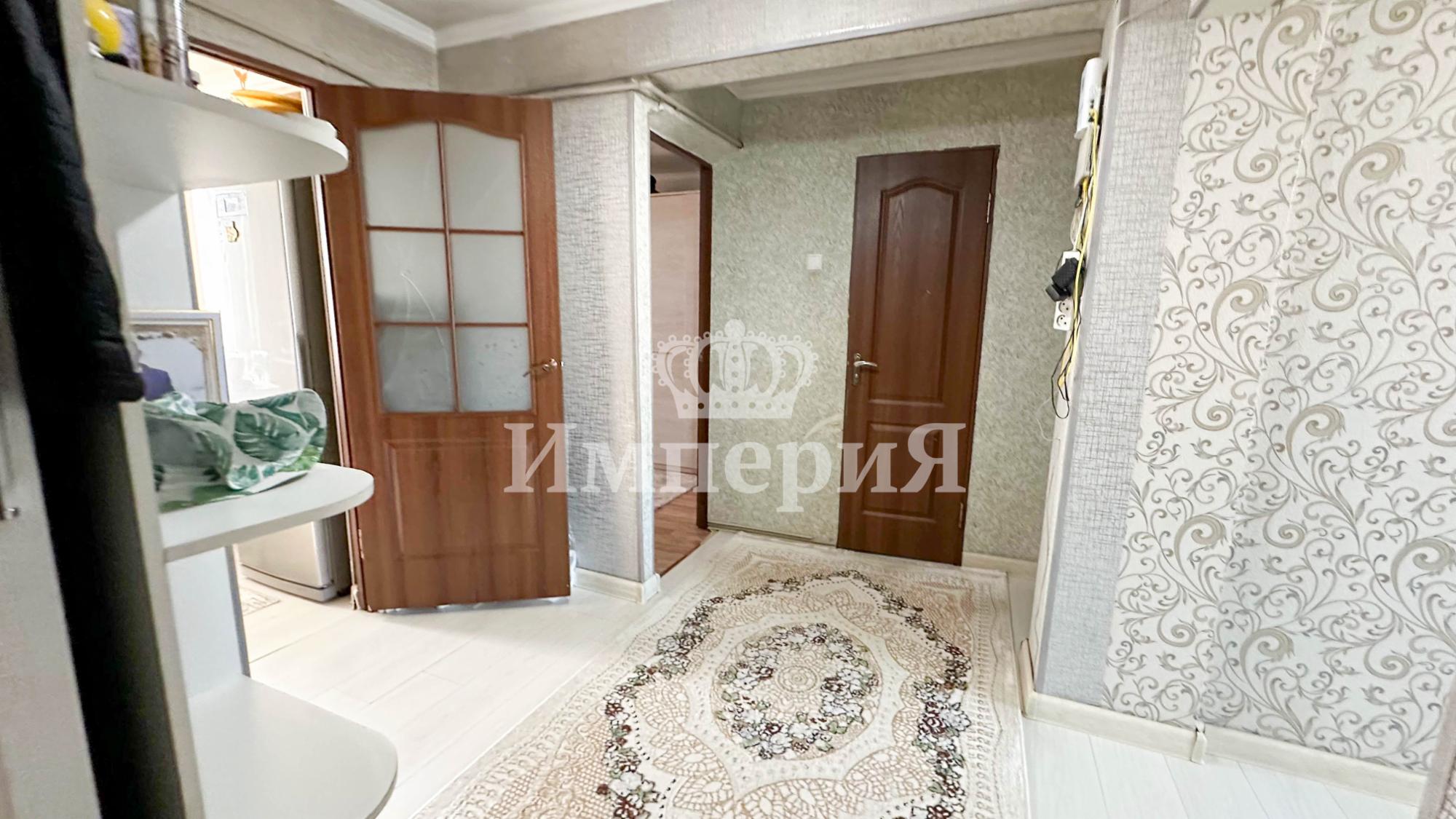 3-комнантная квартира, 55.0 м²,9 площадка за 16 500 000