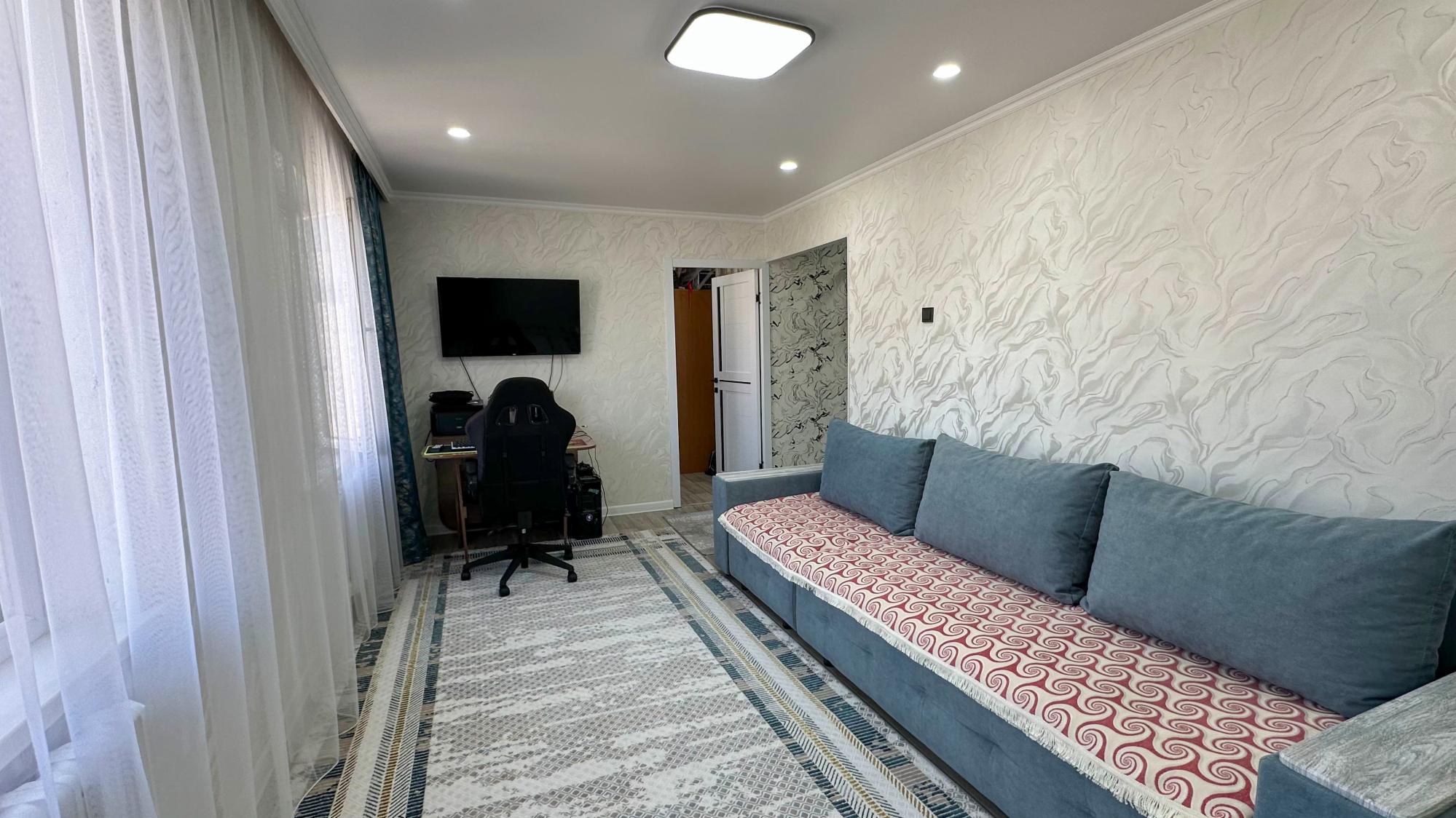 2-комнантная квартира, 56.0 м²,5 мкр за 18 800 000