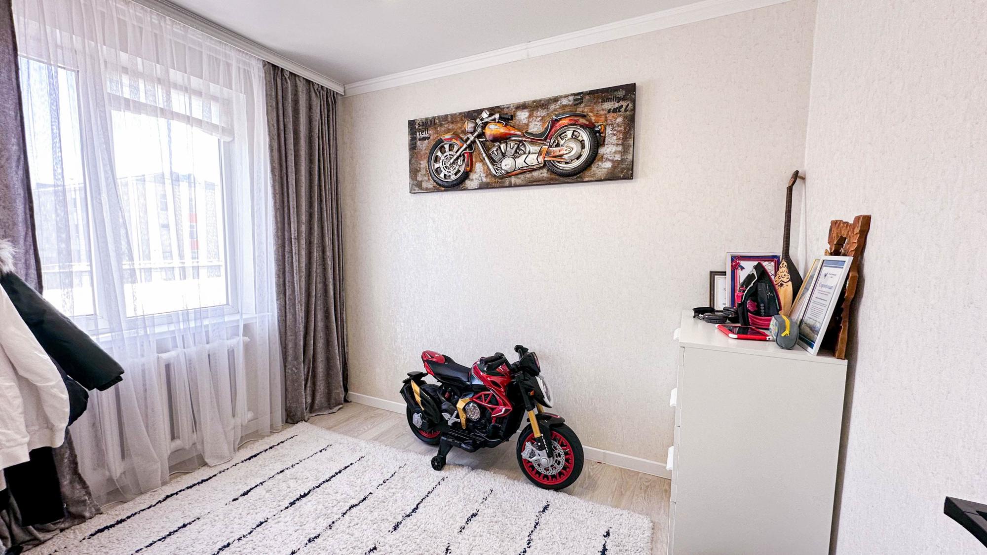 3-комнантная квартира, 58.0 м²,Достык за 20 000 000