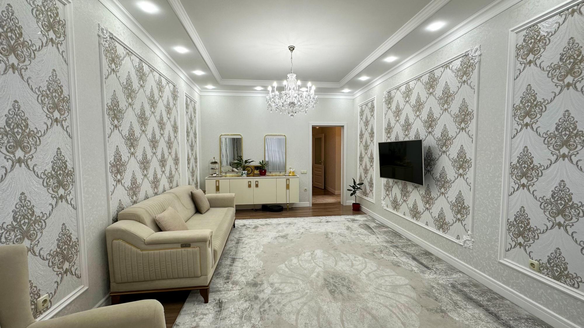 3-комнантная квартира, 110.0 м²,Алдабергенова за 68 000 000