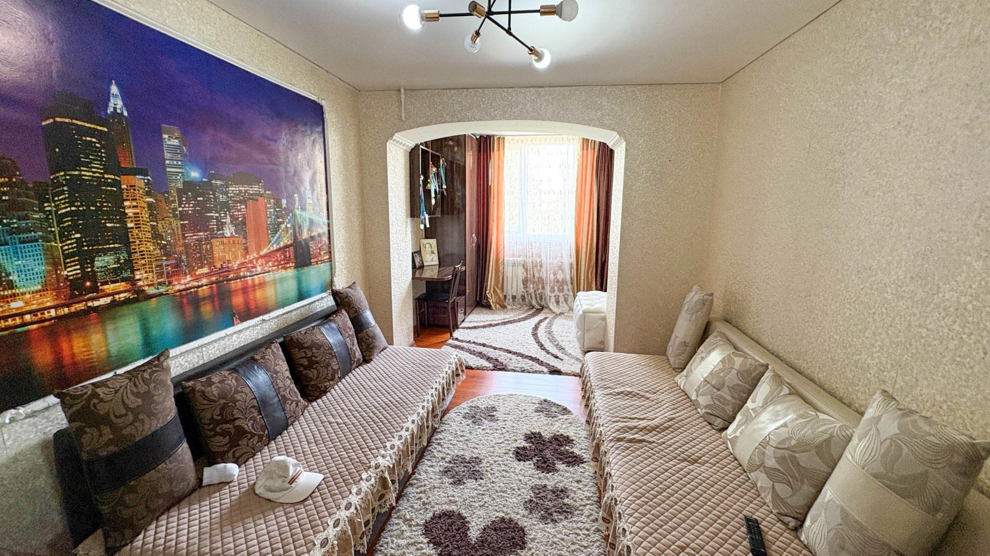 3-комнантная квартира, 67.0 м²,Конаев за 25 500 000