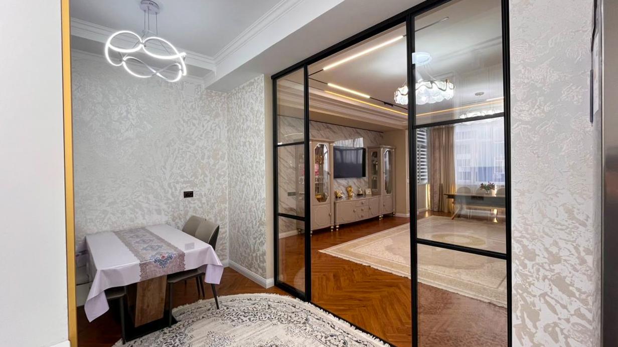 3-комнантная квартира, 107.0 м²,Алдабергенова за 72 000 000