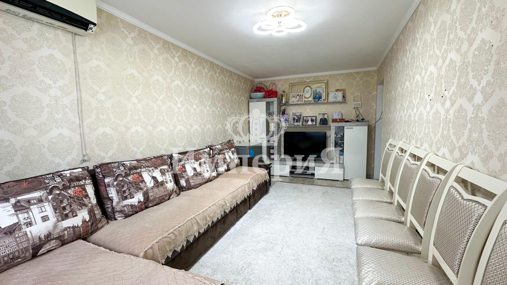 2-комнантная квартира, 42.0 м²,Биржан Сал за 15 500 000