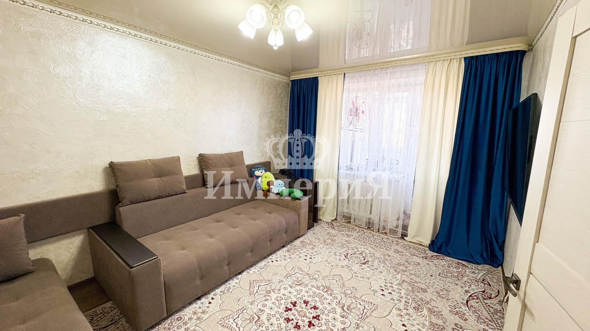 2-комнантная квартира, 48.8 м²,9 площадка за 16 000 000