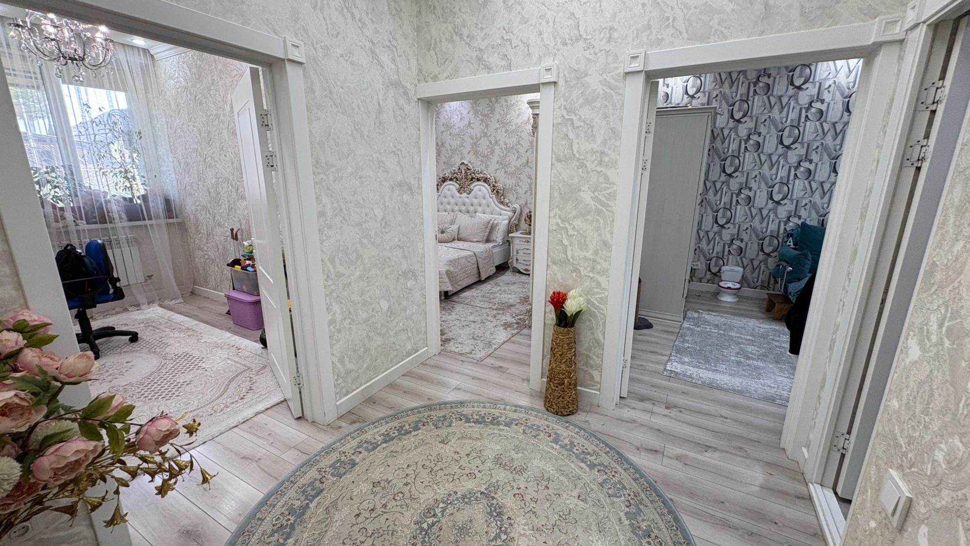 4-комнантная квартира, 117.0 м²,Акан Сери за 47 000 000