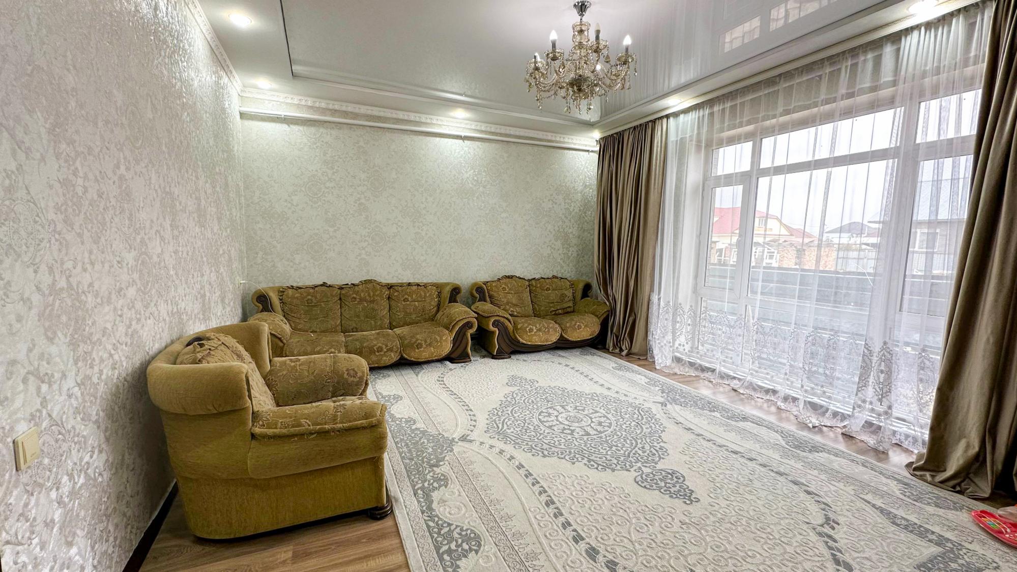 4-комнантный квартира, 107.0 м²,Есымхана за 35 000 000