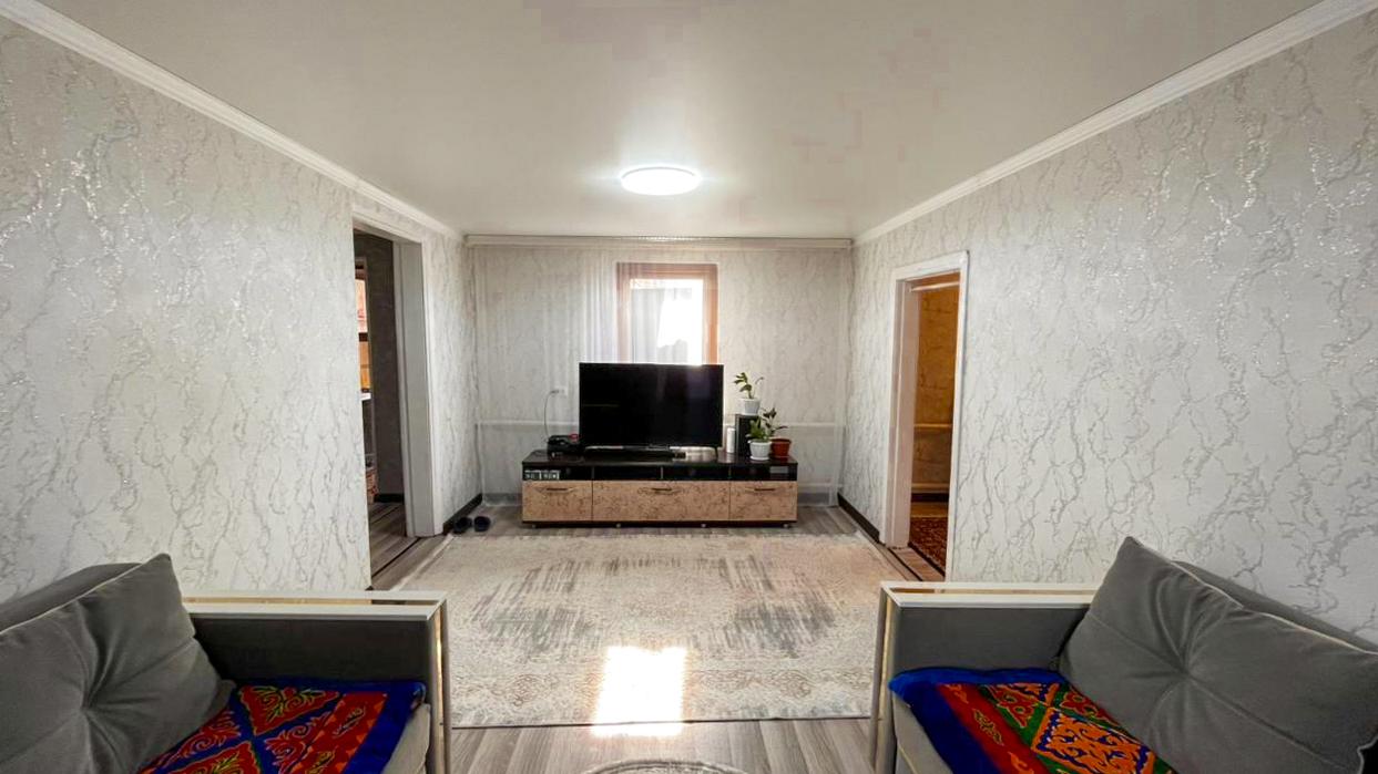 3-комнантный квартира, 57.0 м²,Акын Сара за 15 000 000