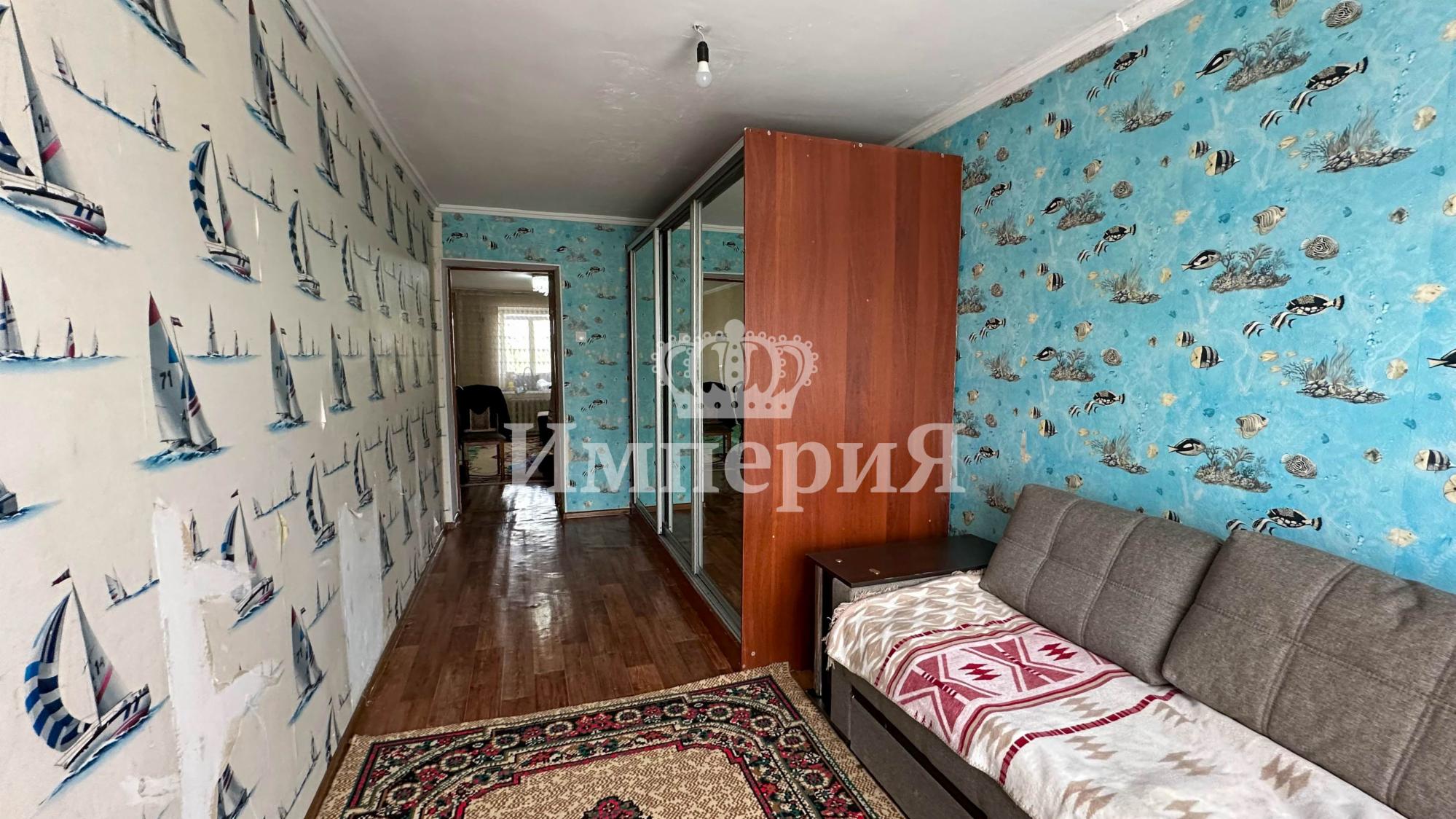 2-комнантная квартира, 46.0 м²,Военный городок за 12 300 000