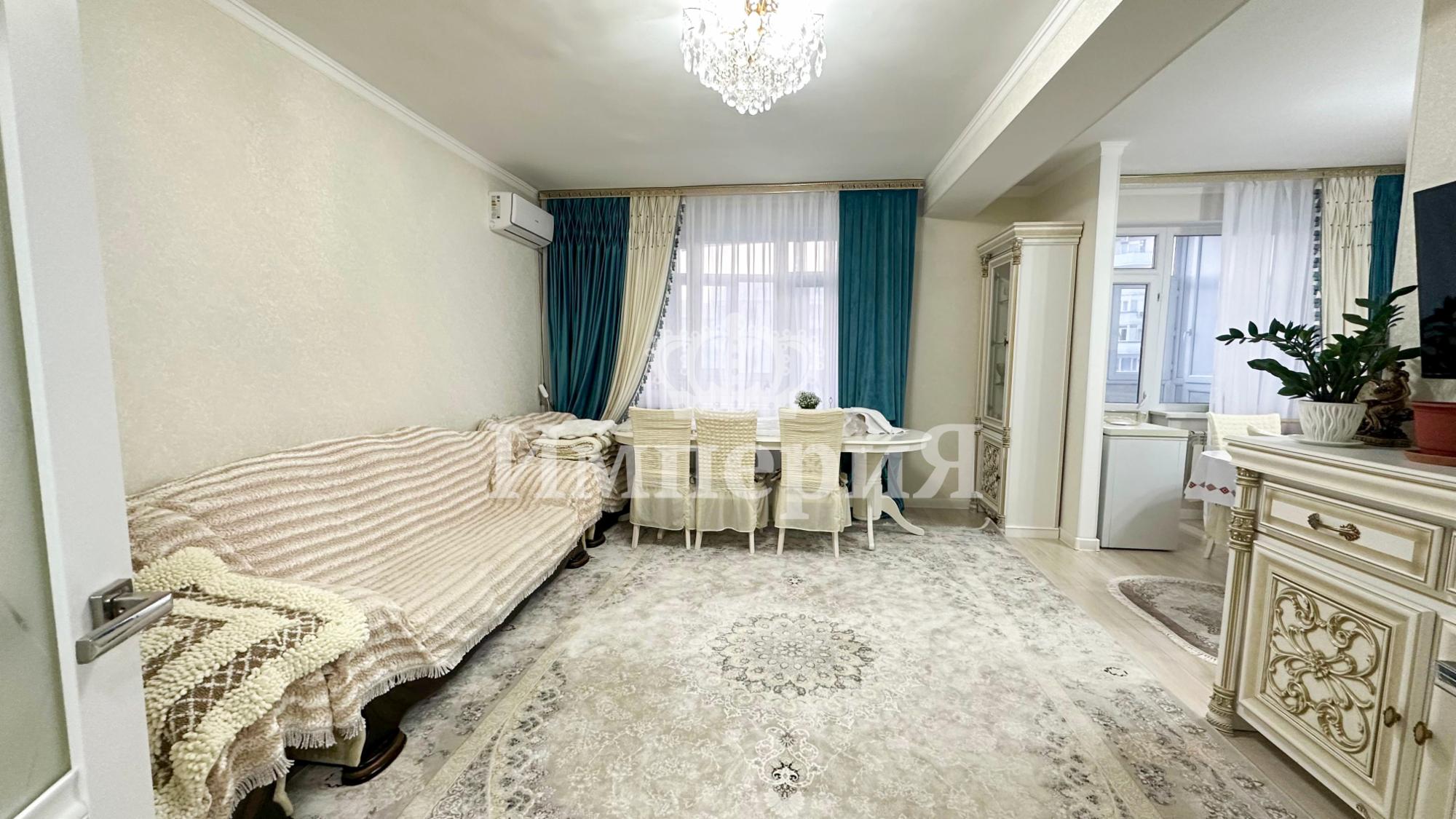 3-комнантная квартира, 87.0 м²,Абжалиева за 39 370 000