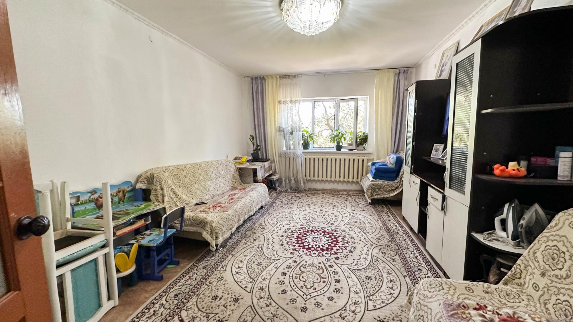 4-комнантный квартира, 76.7 м²,Курманова за 16 500 000