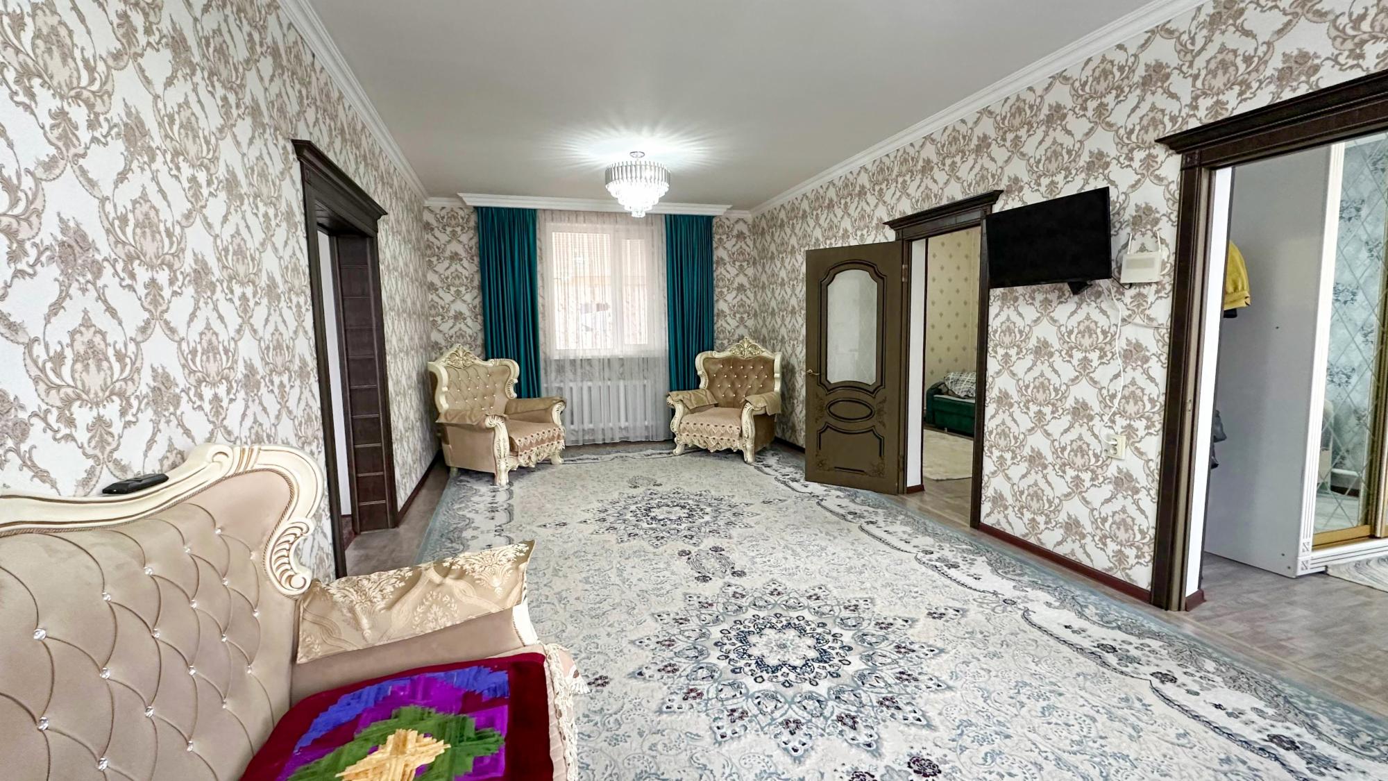 3-комнантный квартира, 90.0 м²,Алдабергенова за 35 000 000