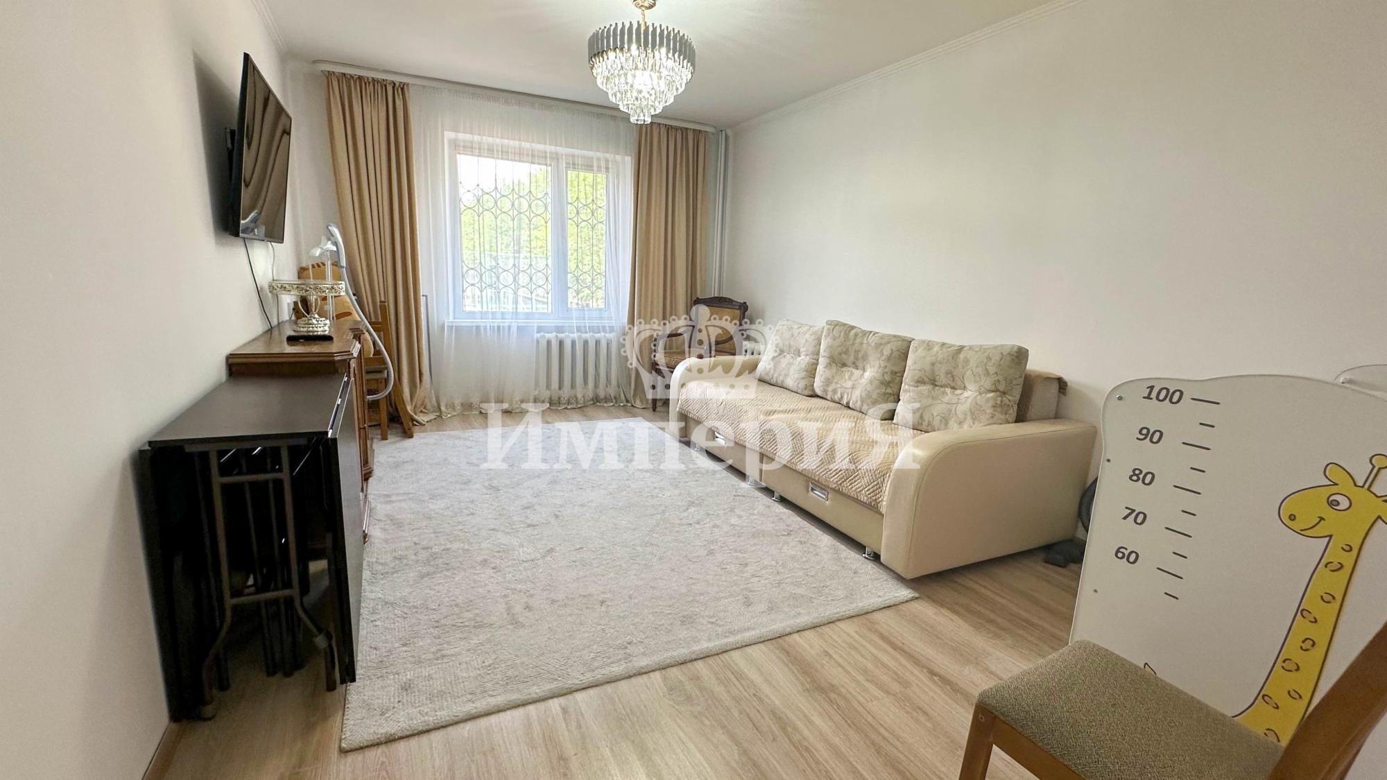 2-комнантная квартира, 53.0 м²,мкр Мушелтой за 20 000 000