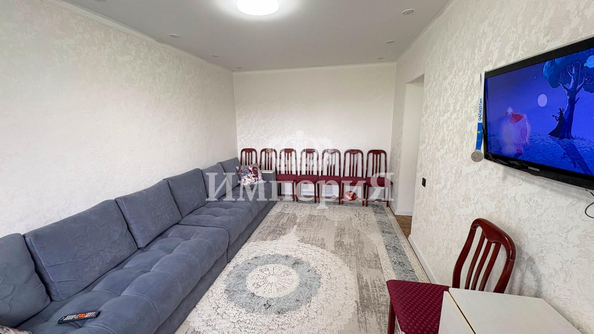 2-комнантная квартира, 52.0 м²,мкр Жетысу за 17 000 000