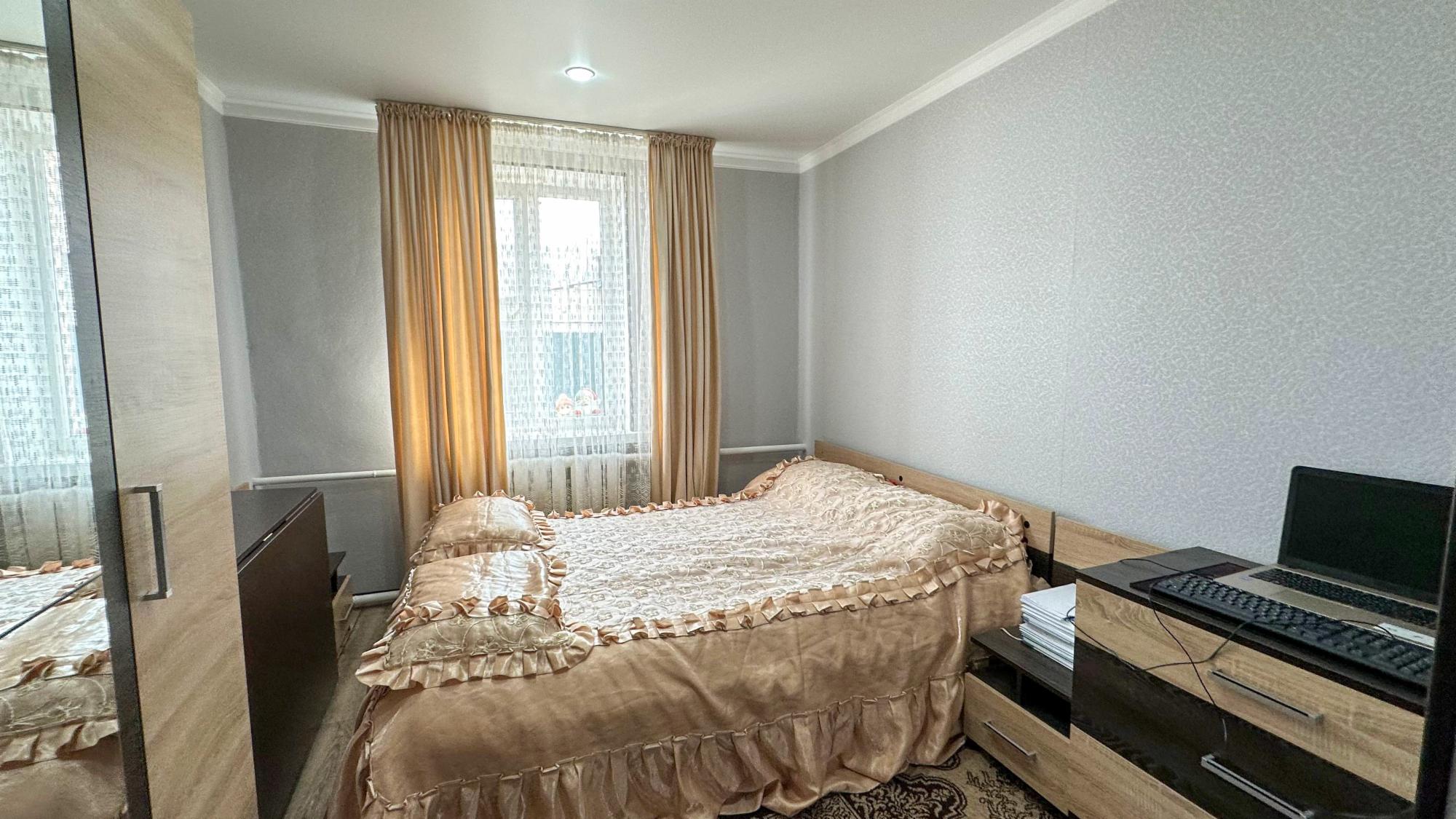 3-комнантный квартира, 58.0 м²,Мерекенова за 19 000 000