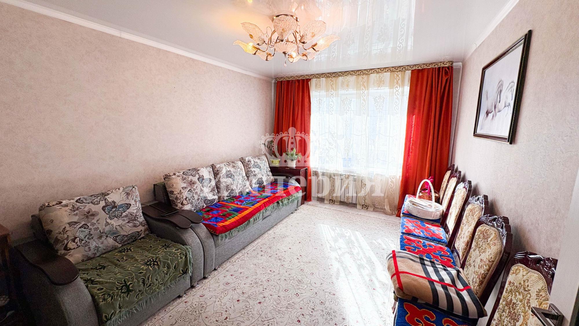 3-комнантная квартира, 62.0 м²,Алдабергенова за 23 500 000