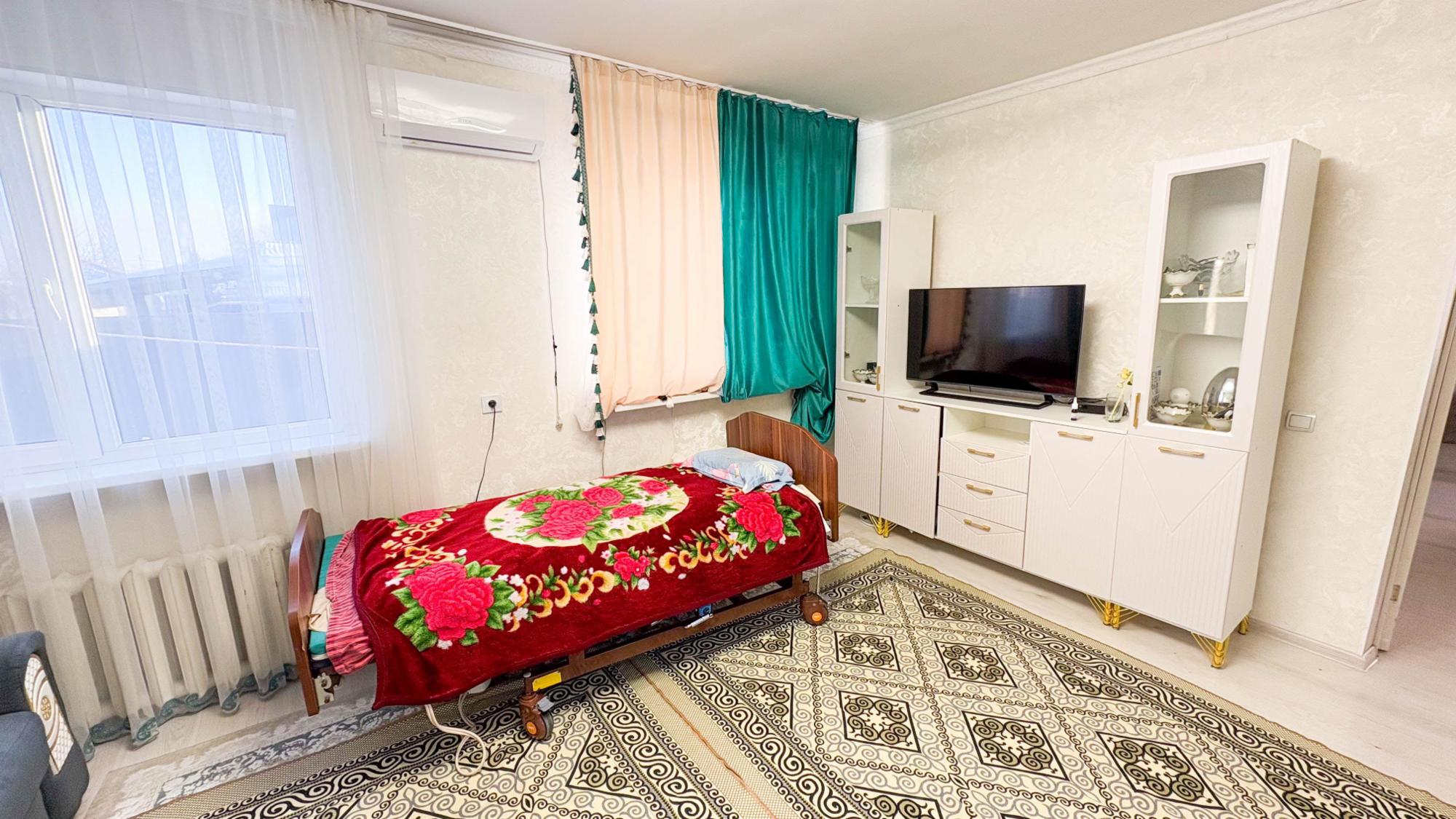 3-комнантный квартира, 64.0 м²,Кожамиярова за 17 500 000