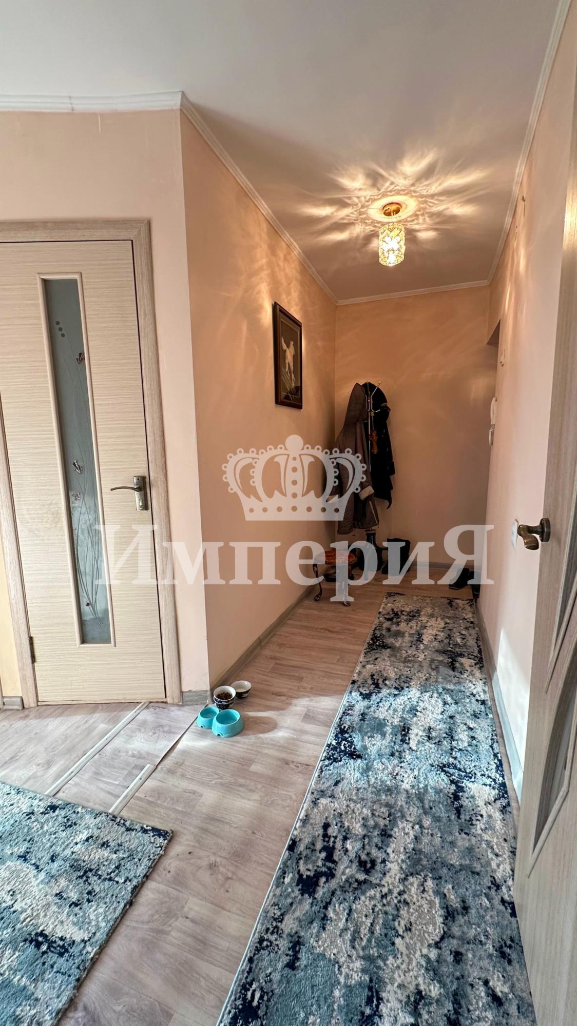2-комнантная квартира, 45.0 м²,Военный городок за 15 500 000