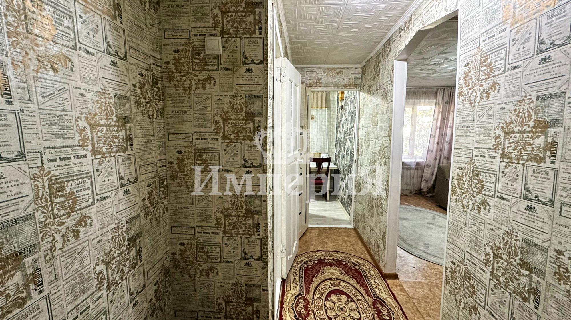 1-комнантная квартира, 32.0 м²,Абылай Хана за 8 000 000