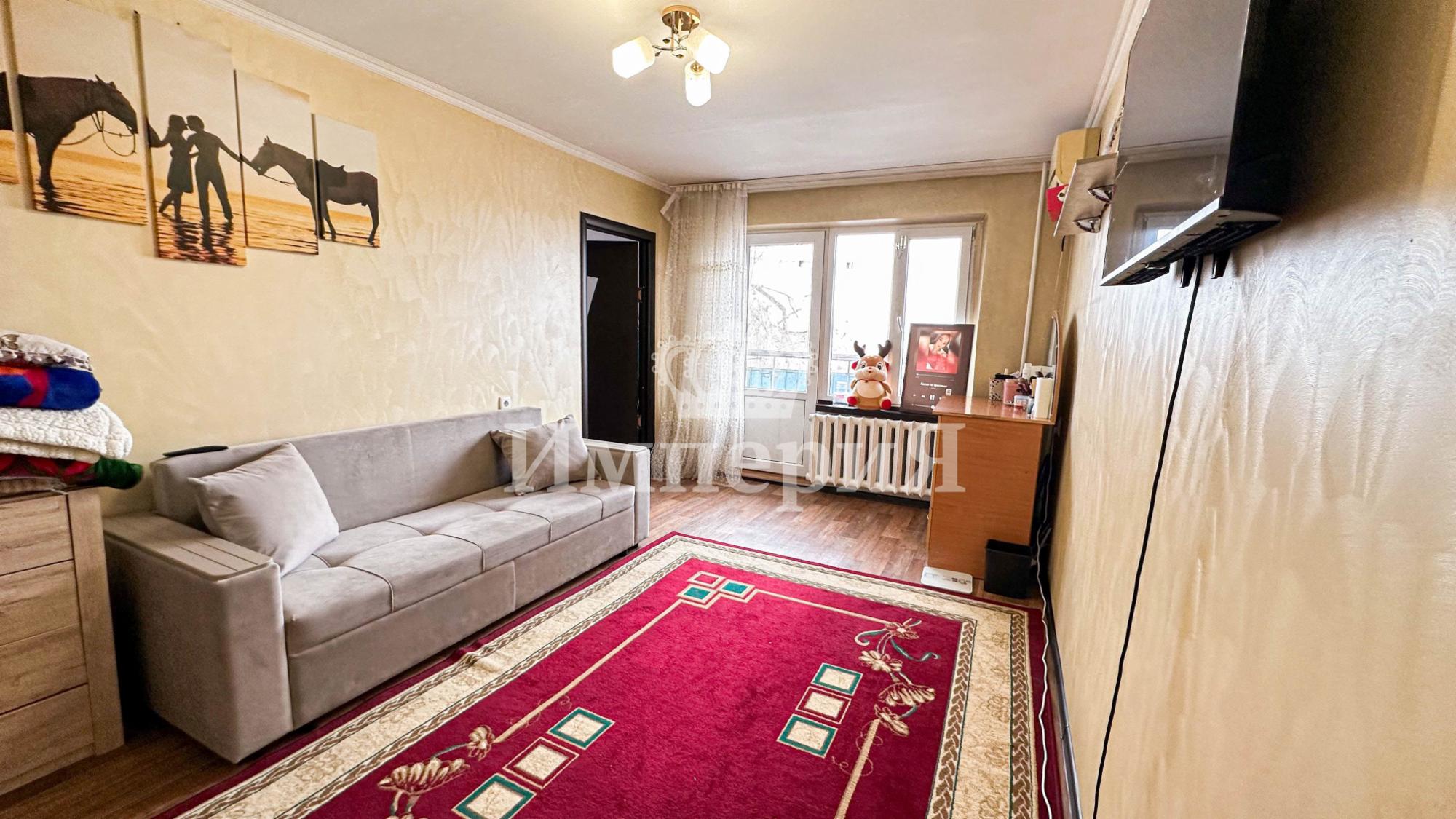 2-комнантная квартира, 46.0 м²,Байсеитова за 12 500 000