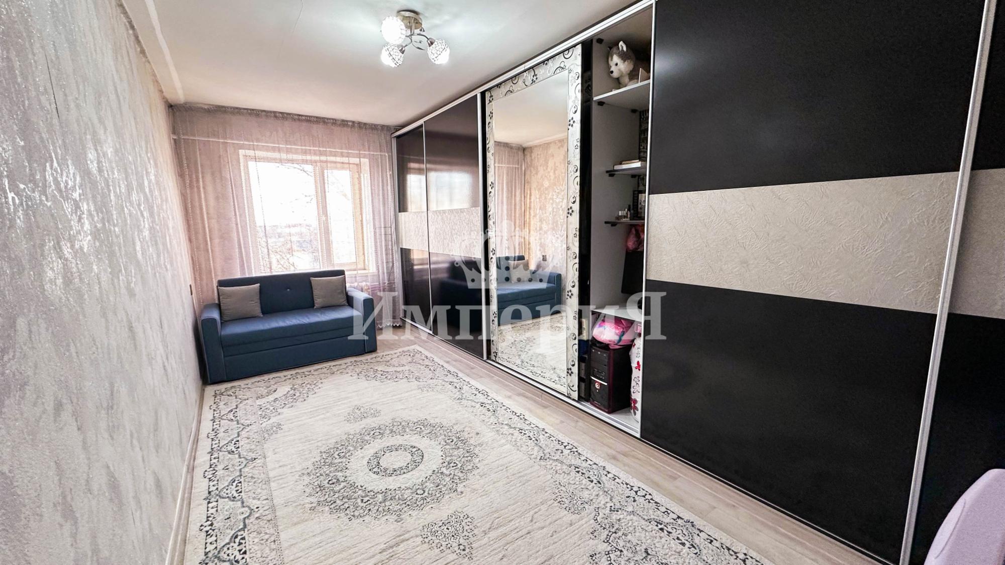 2-комнантная квартира, 46.0 м²,Военный городок за 14 500 000