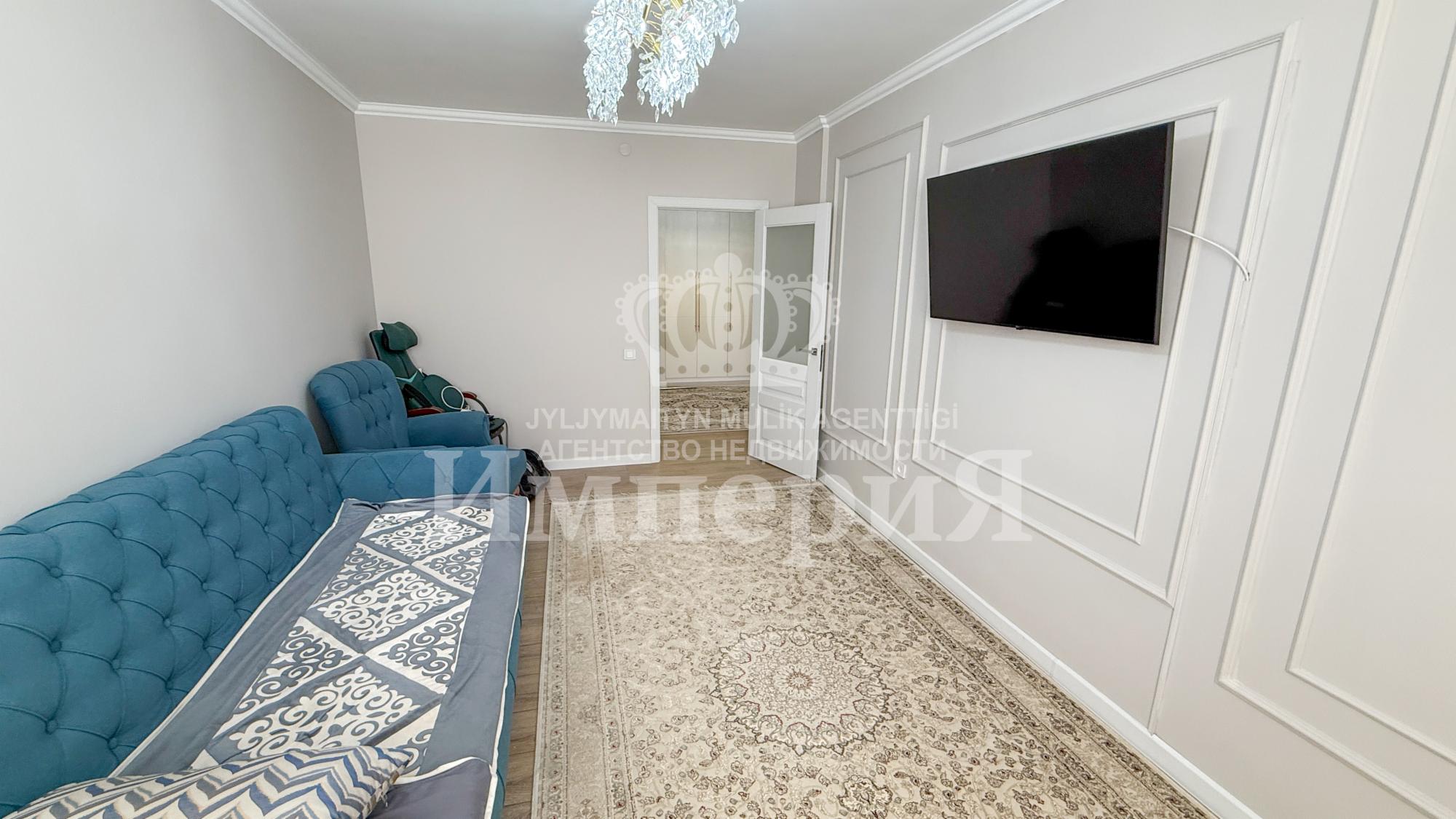 3-комнантная квартира, 98.0 м²,Бирлик за 45 000 000