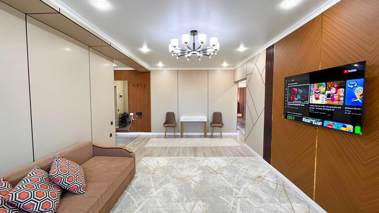 3-комнантная квартира, 90.0 м²,5 мкр за 45 000 000