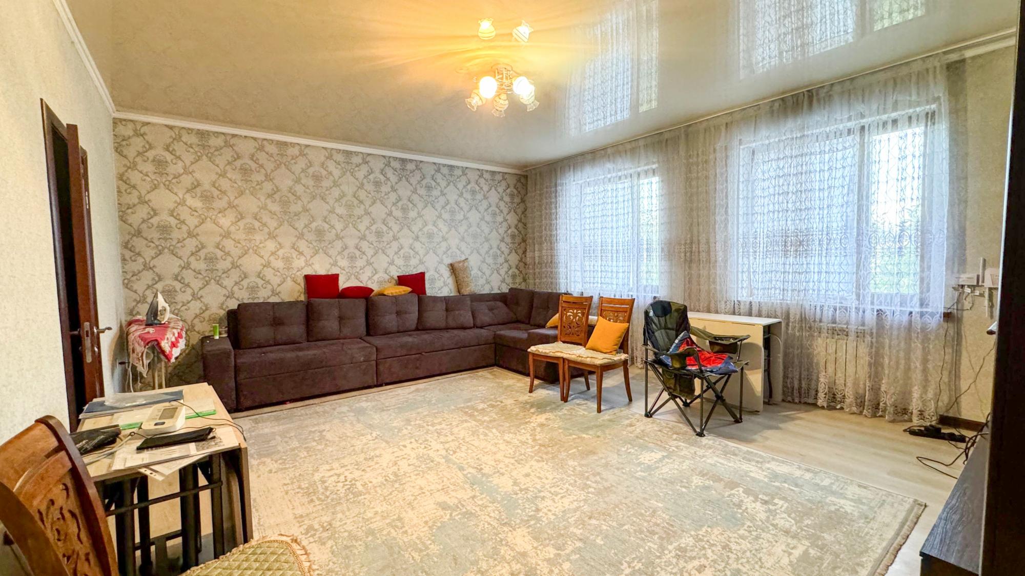 4-комнантный квартира, 100.8 м²,Кулжабеков за 25 500 000