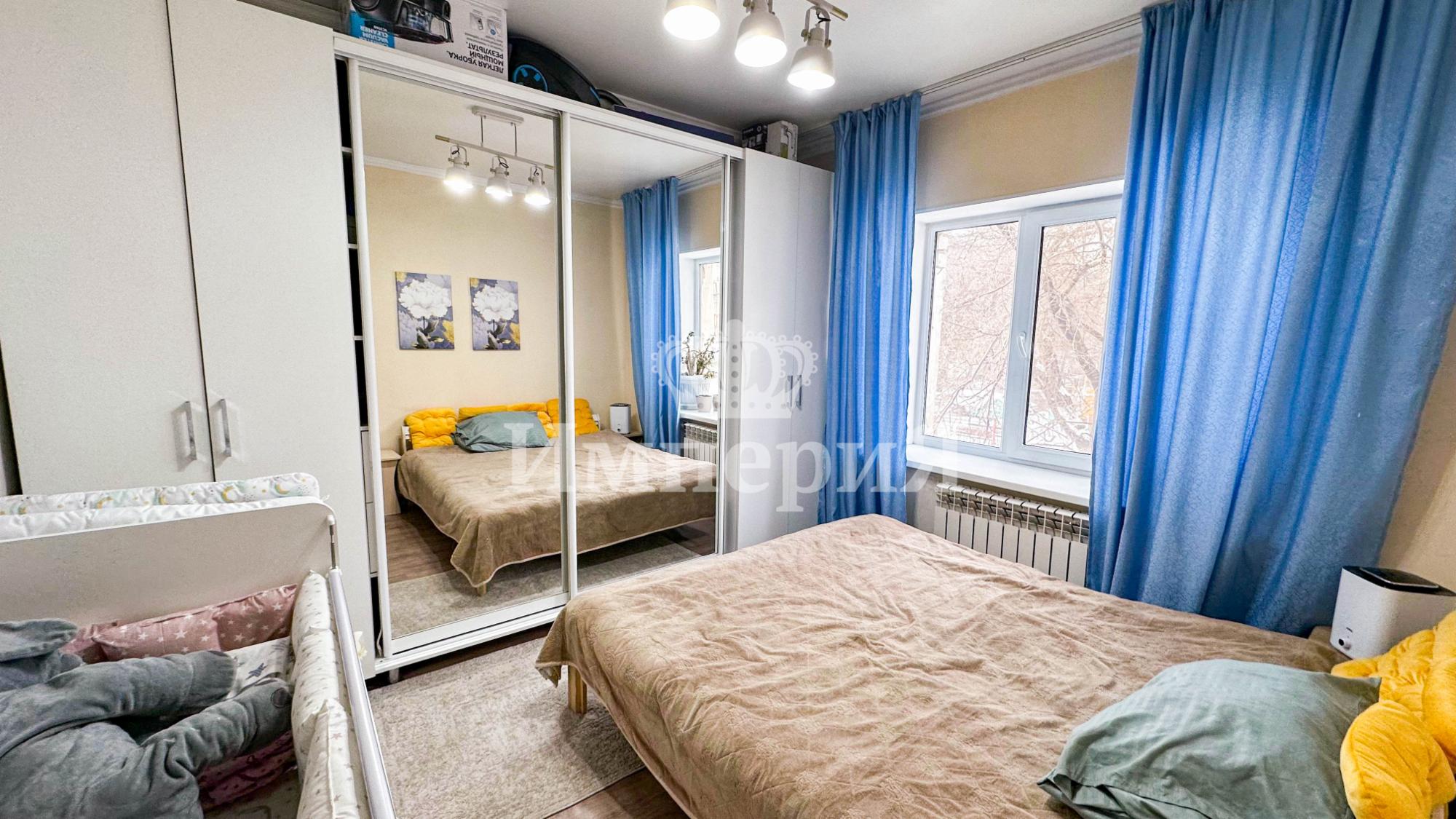 3-комнантная квартира, 57.5 м²,Кабанбай Батыра за 20 500 000