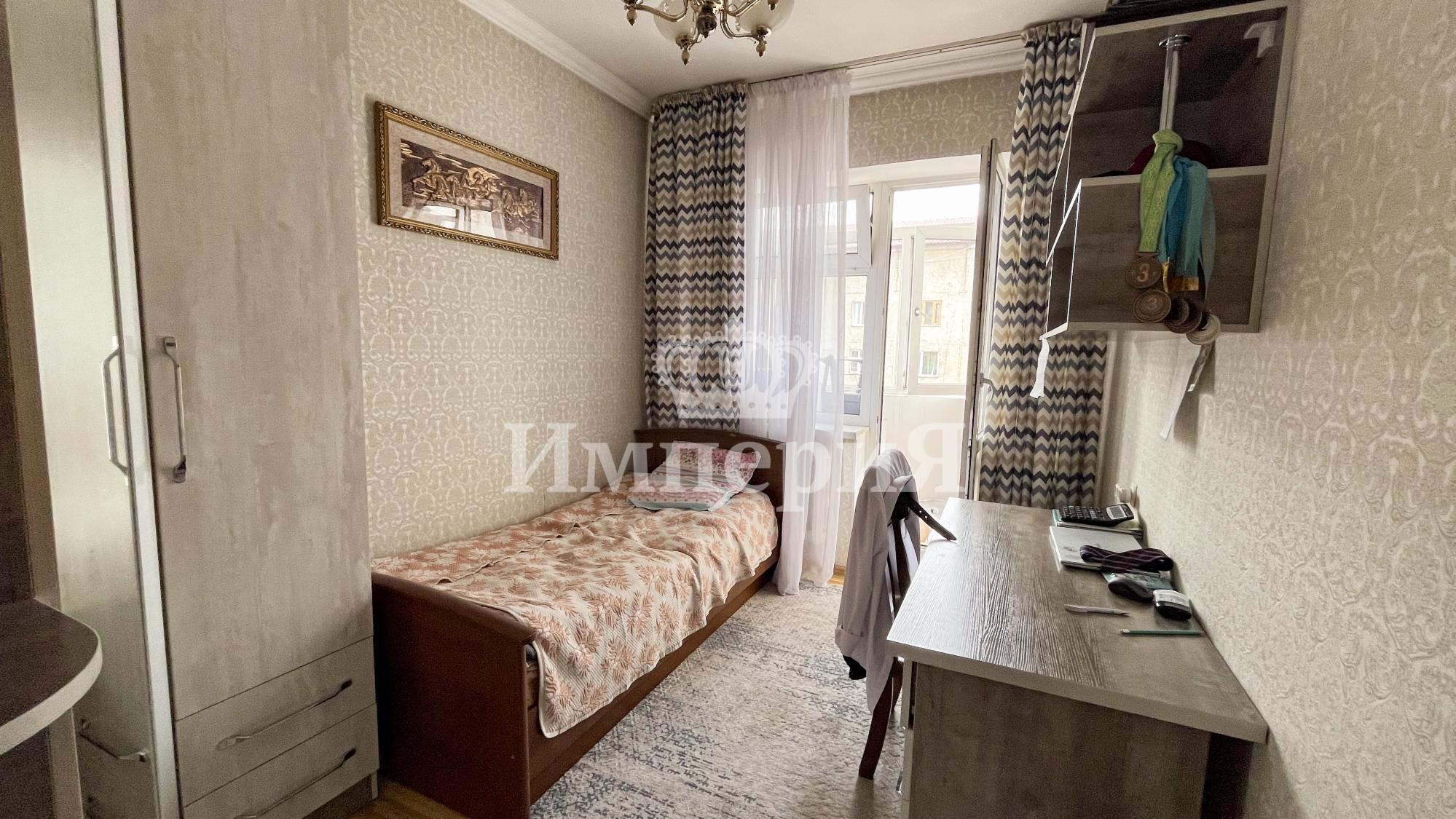 4-комнантная квартира, 74.0 м²,мкр Мушелтой за 28 000 000