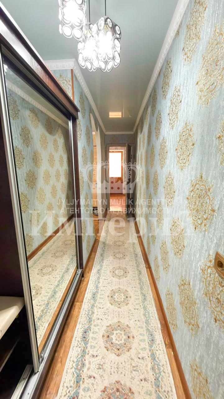 2-комнантная квартира, 56.0 м²,мкр Мушелтой за 18 500 000