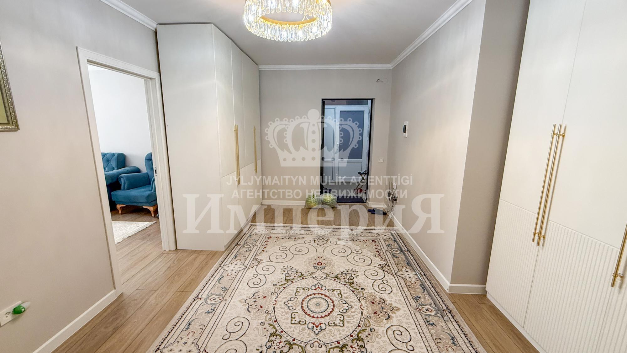 3-комнантная квартира, 98.0 м²,Бирлик за 45 000 000