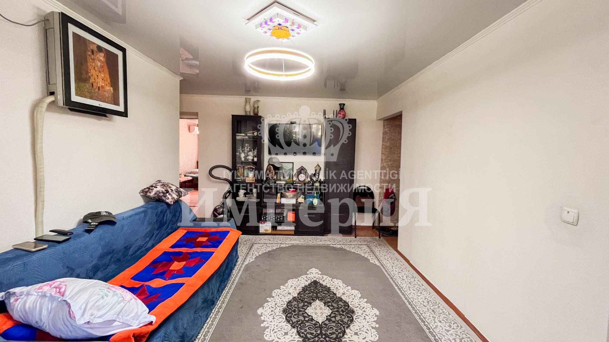 3-комнантная квартира, 58.0 м²,Жансугурова за 20 000 000