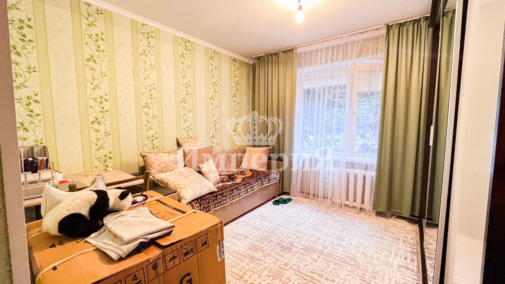 2-комнантная квартира, 52.0 м²,мкр Мушелтой за 17 300 000