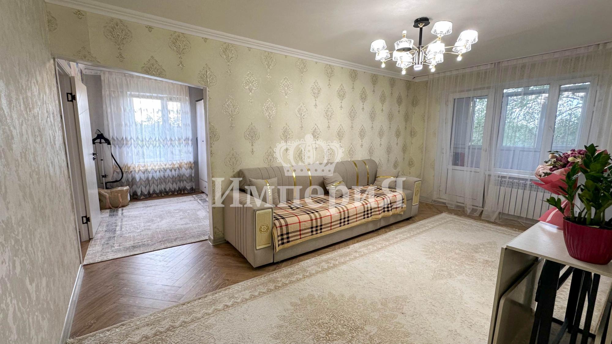 3-комнантная квартира, 56.6 м²,4 мкр за 18 000 000