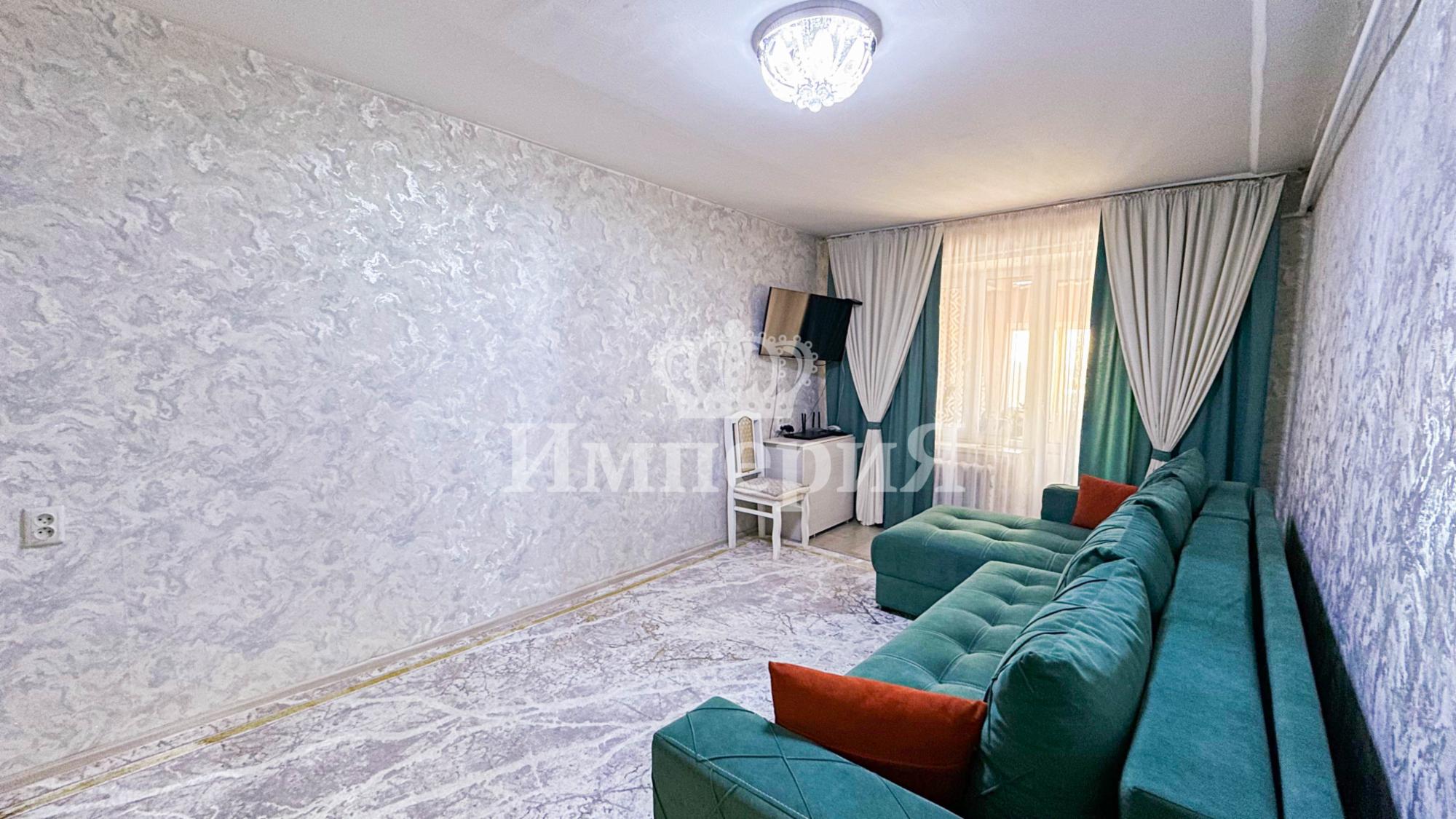 2-комнантная квартира, 46.0 м²,Военный городок за 14 500 000