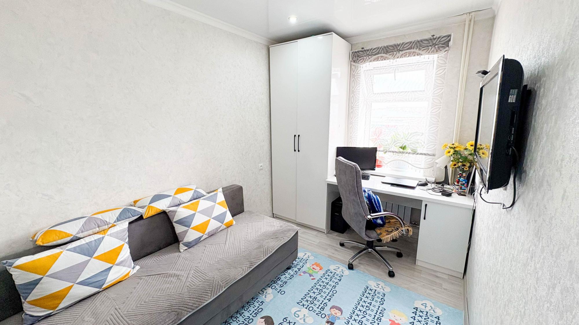 3-комнантная квартира, 65.0 м²,Рустембекова за 25 300 000