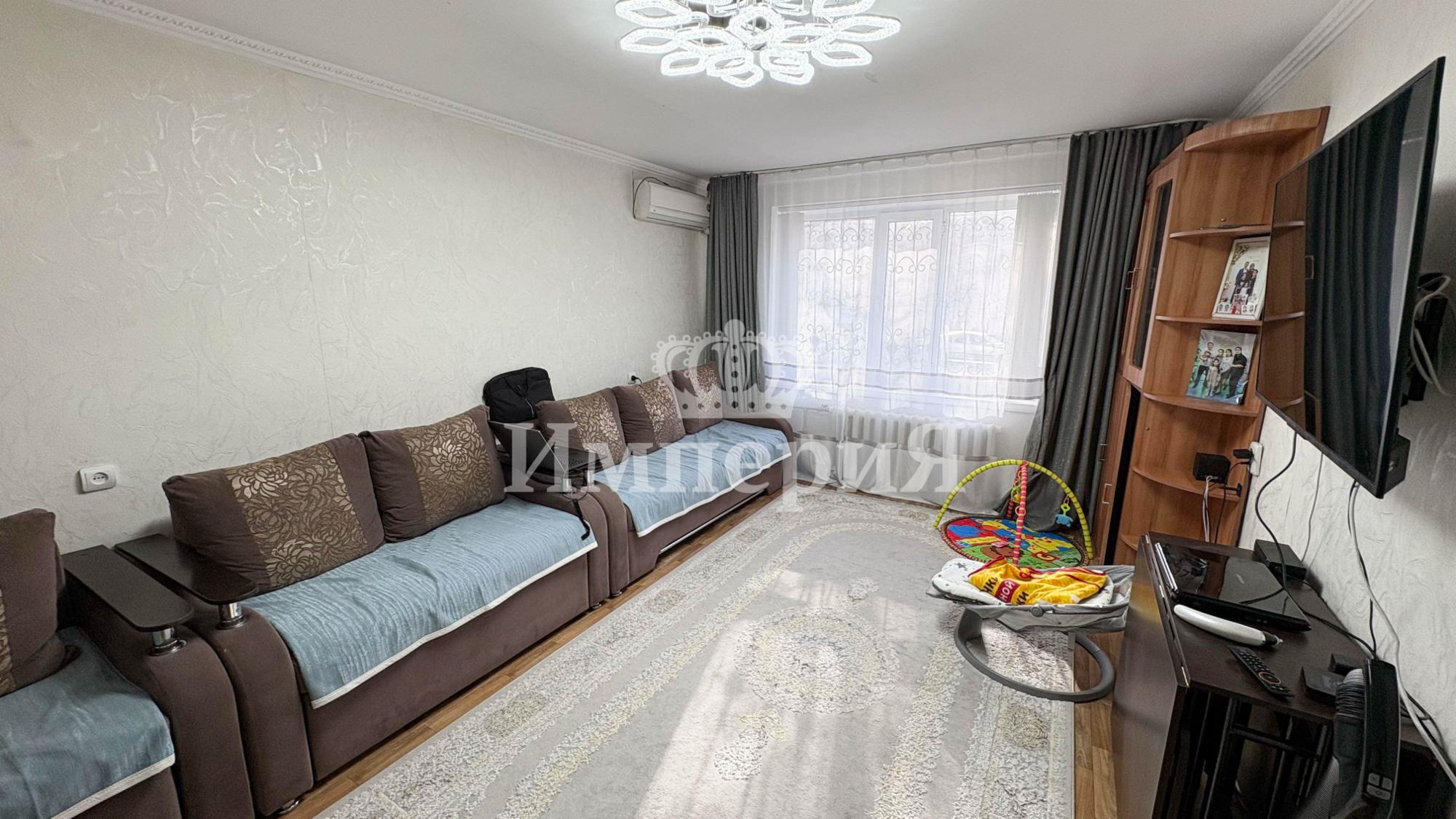 3-комнантная квартира, 63.0 м²,Алдабергенова за 20 500 000