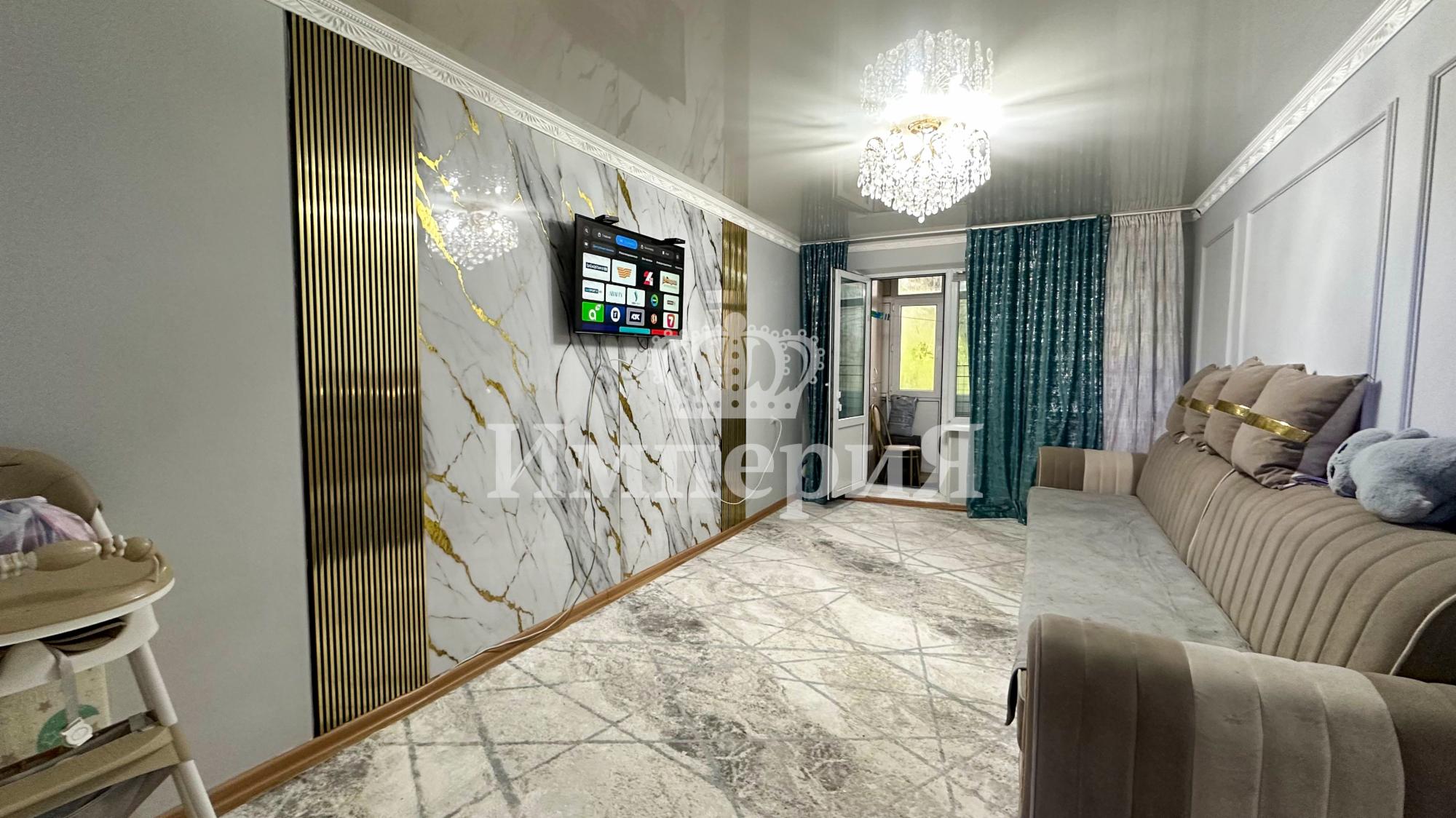 3-комнантная квартира, 60.0 м²,Кабанбай Батыра за 19 500 000