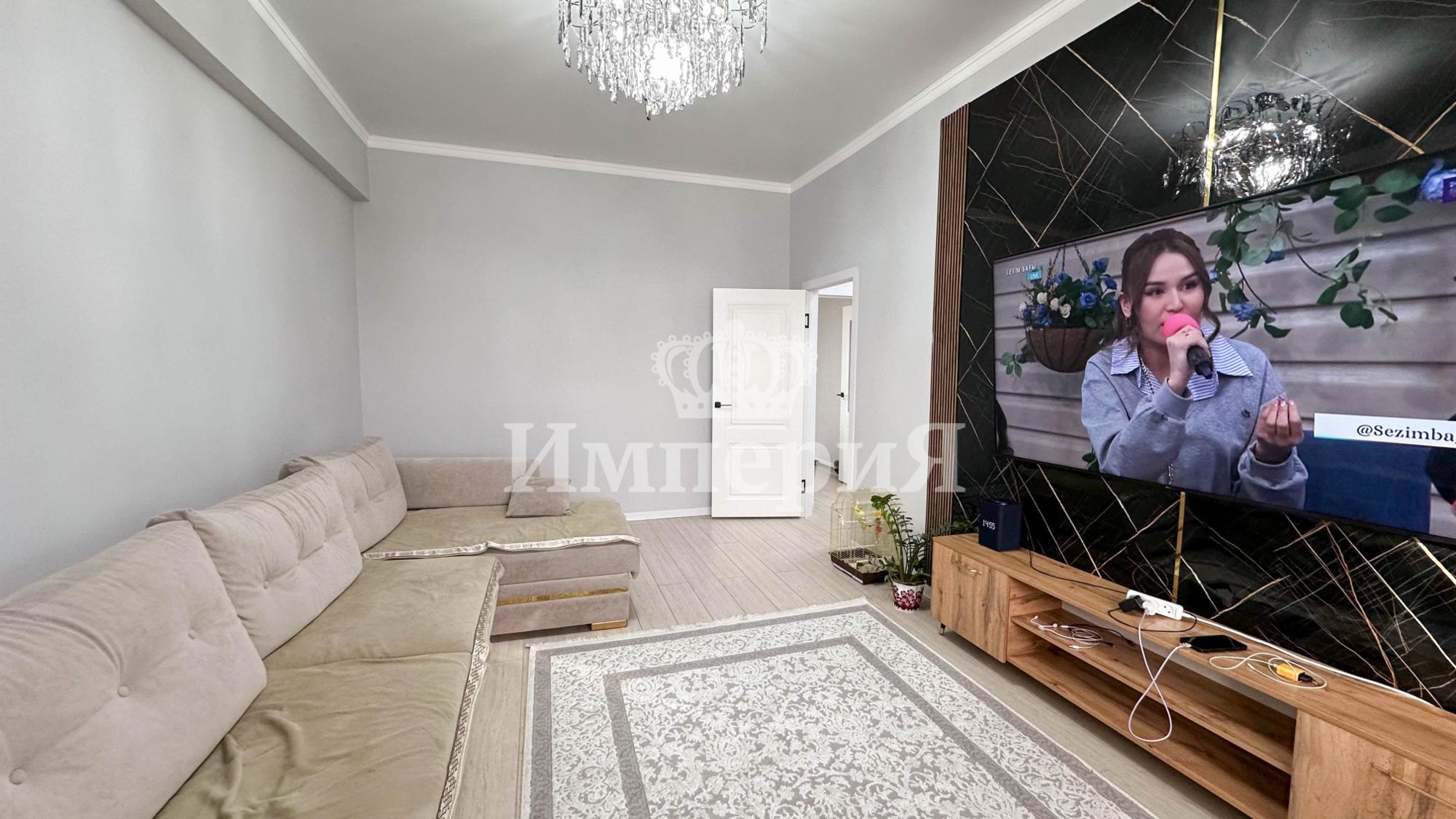 3-комнантная квартира, 90.0 м²,Гаухар Ана за 43 500 000