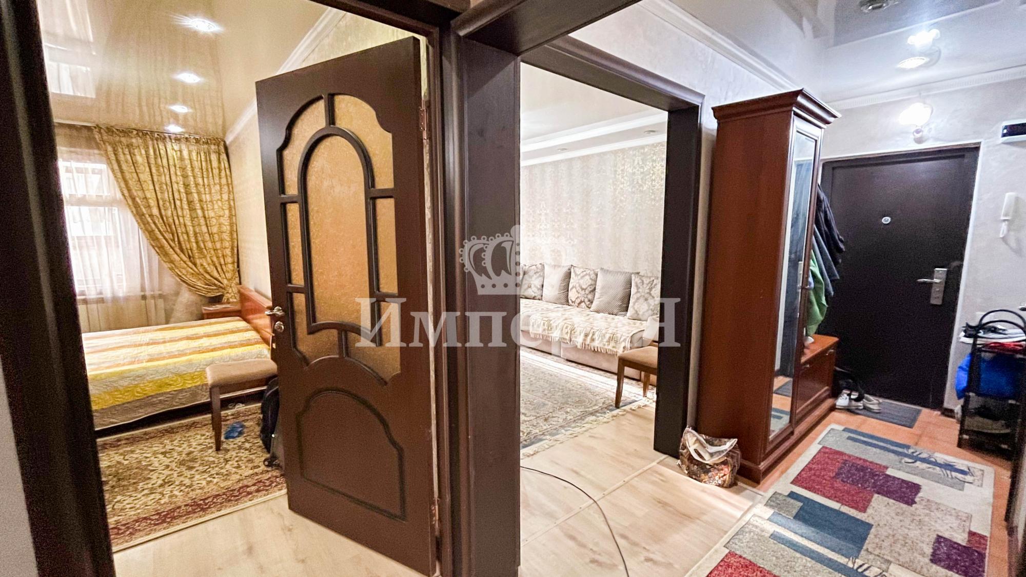 3-комнантная квартира, 71.0 м²,Военный городок за 23 000 000