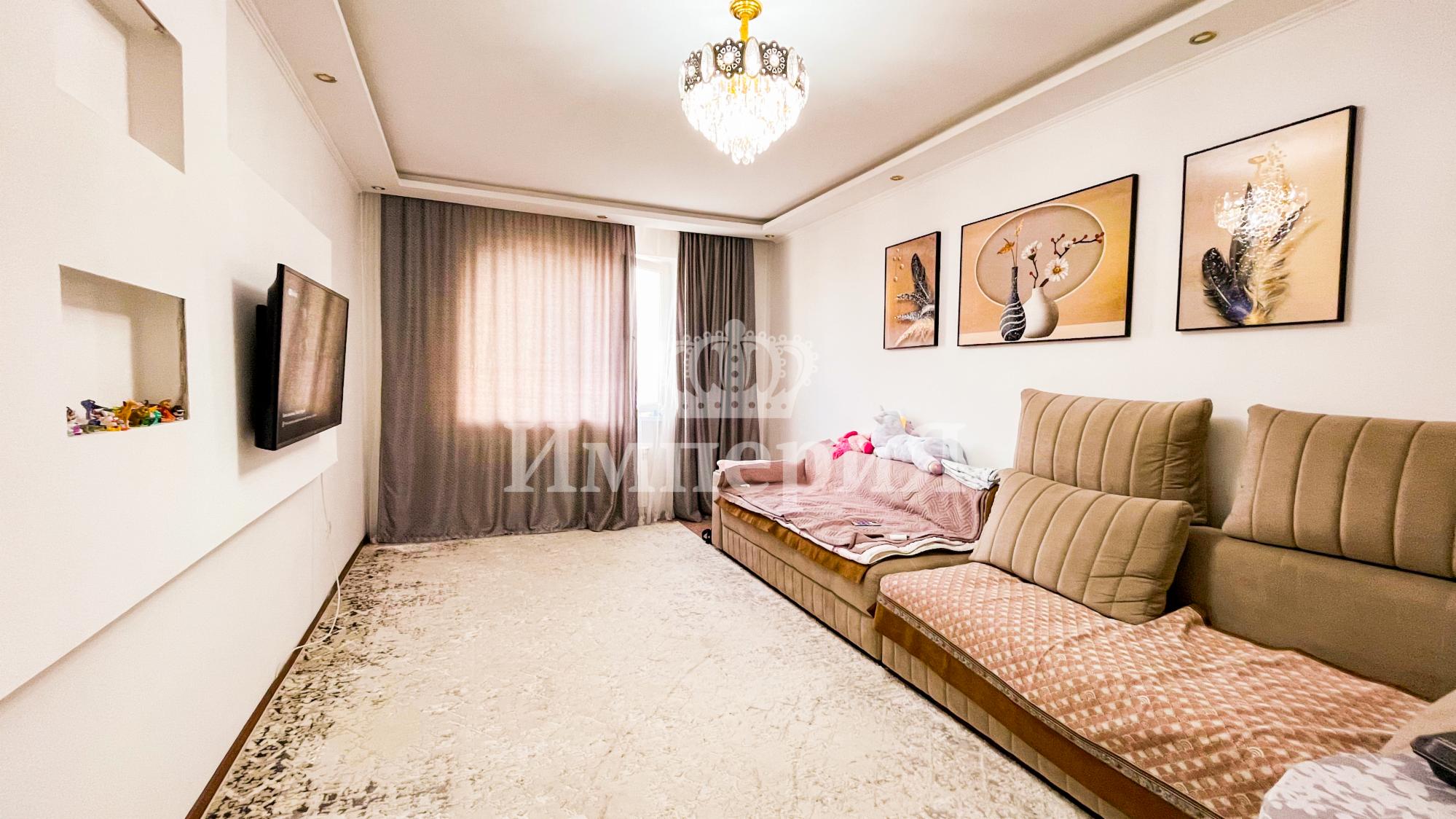 1-комнантная квартира, 49.0 м²,Болашак за 14 500 000