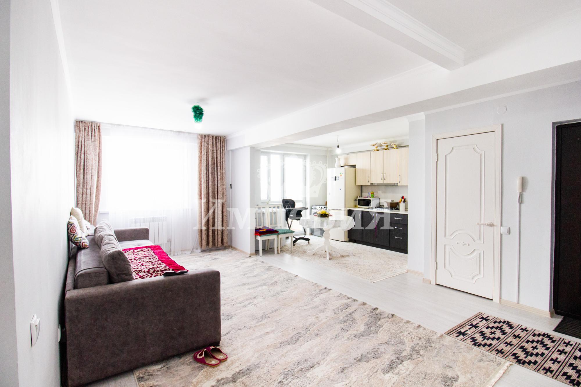 3-комнантная квартира, 72.0 м²,Бирлик за 28 500 000