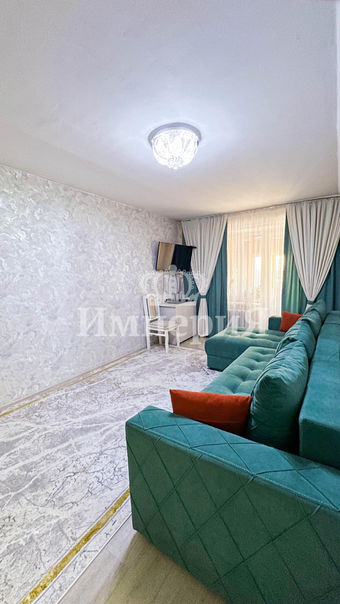 2-комнантная квартира, 46.0 м²,Военный городок за 14 500 000