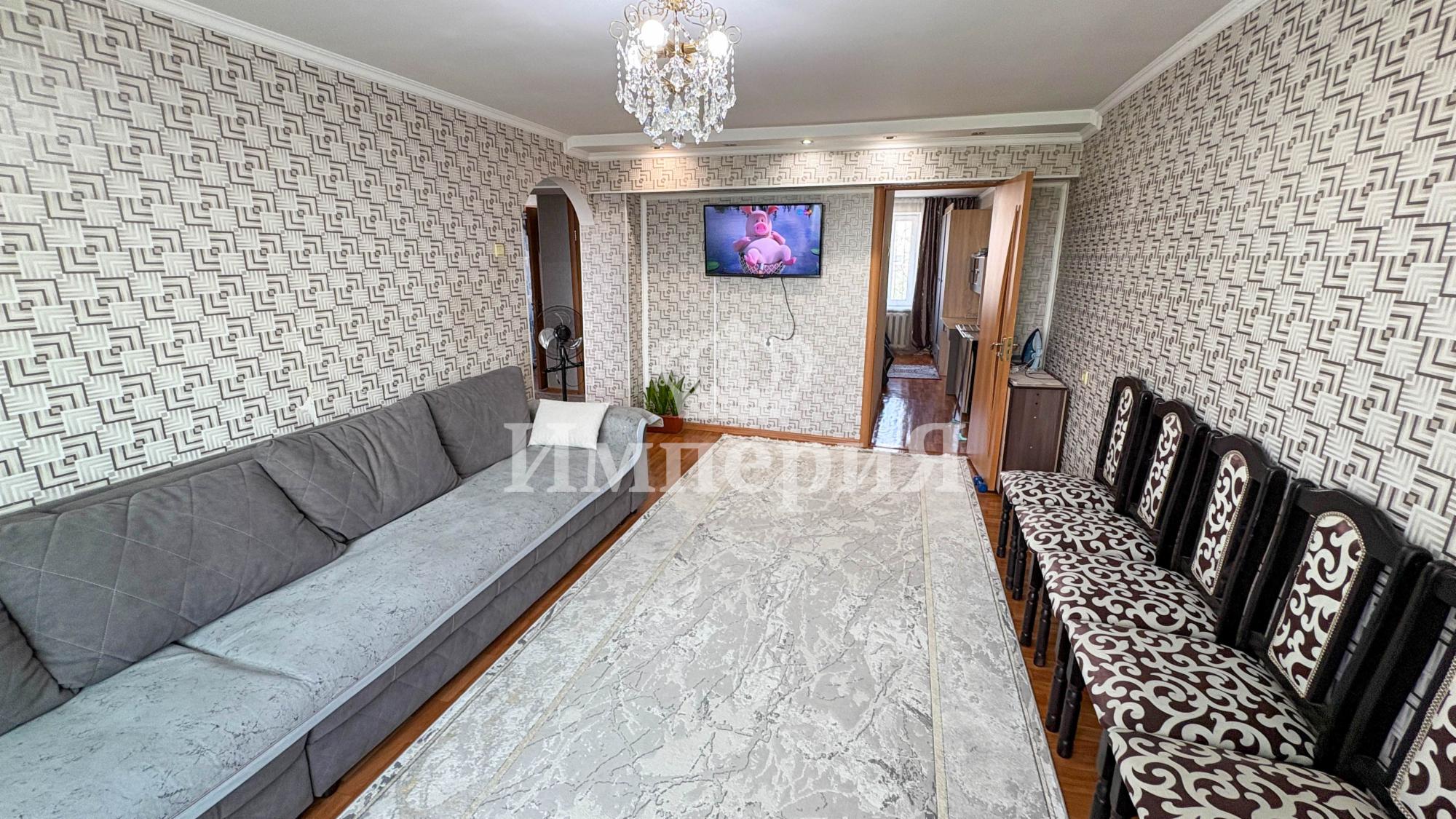 4-комнантная квартира, 82.0 м²,Алдабергенова за 22 500 000