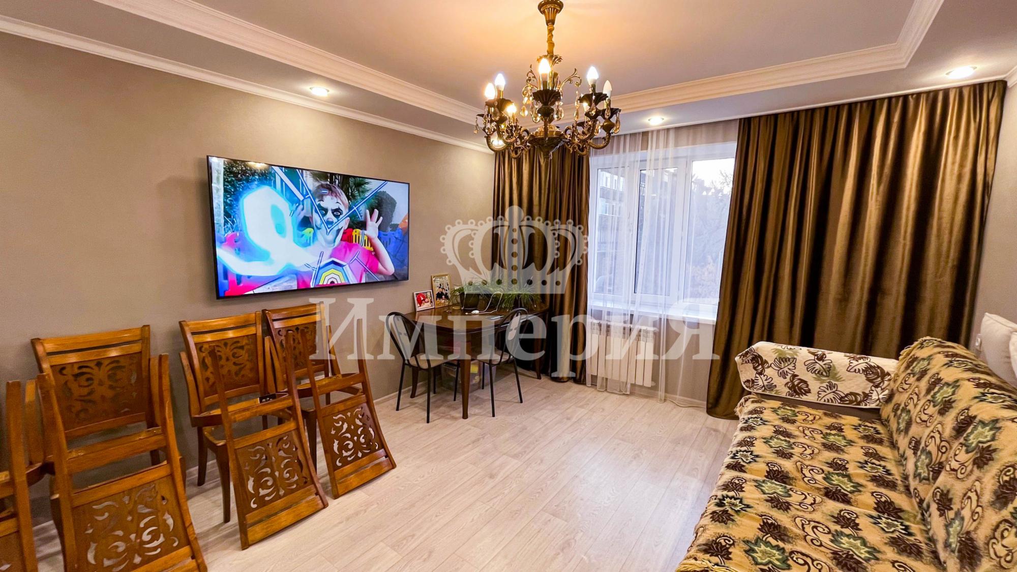 3-комнантная квартира, 64.0 м²,4 мкр за 25 500 000