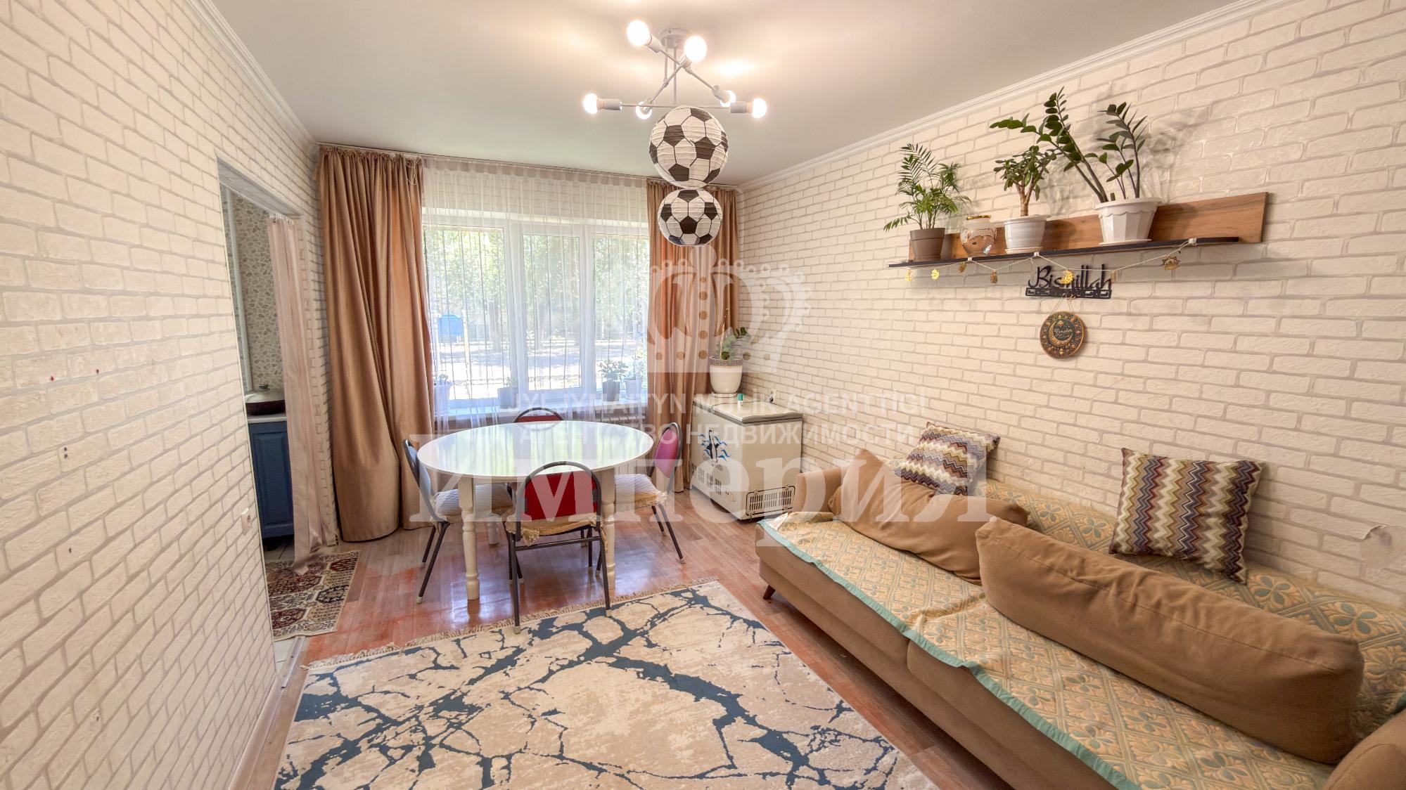3-комнантная квартира, 55.0 м²,5 мкр за 20 000 000